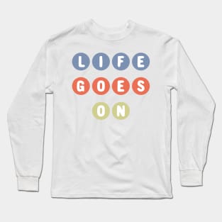 BTS song life goes on Long Sleeve T-Shirt